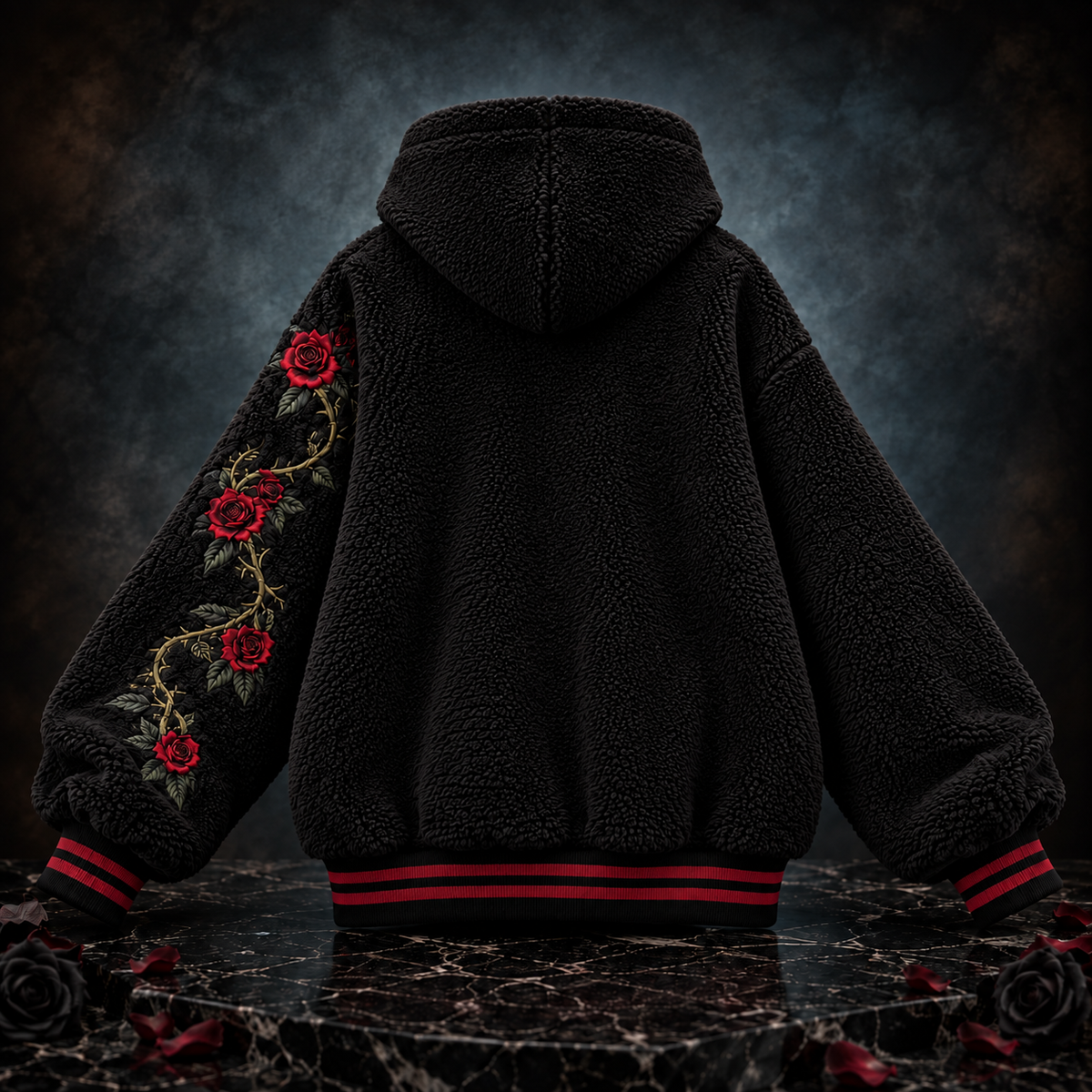 Handmade Midnight Meow Hoodie